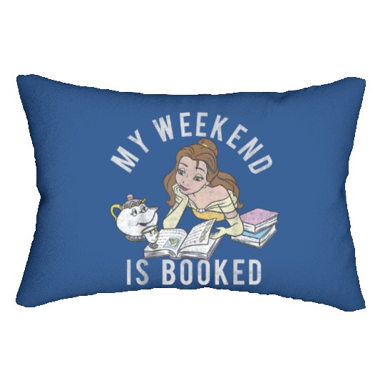 Disney Beauty And The Beast Belle My Weekend Is Lumbar Pillows
