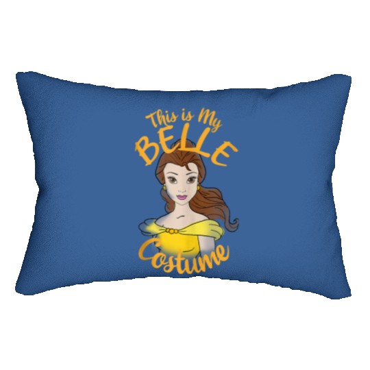 Disney Beauty And The Beast Belle My Costume Hal Lumbar Pillows