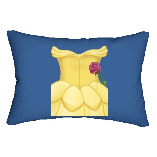 Disney Beauty And Beast Belle Dress Costume Hall Lumbar Pillows