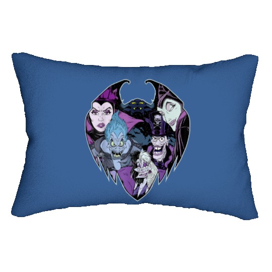 Disney Villains Evil Crew Lumbar Pillows