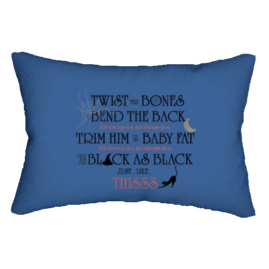 Discover Womens Disney Hocus Pocus Twist The Bones Hallow Lumbar Pillows