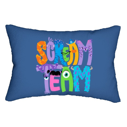Disney and Pixars Monsters Inc Scream Team Hallo Lumbar Pillows
