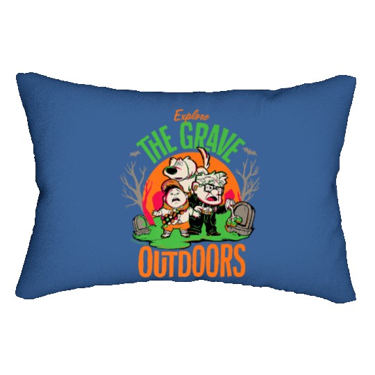 Discover Disney and Pixars Up Explore the GRAVE Outdoors Lumbar Pillows