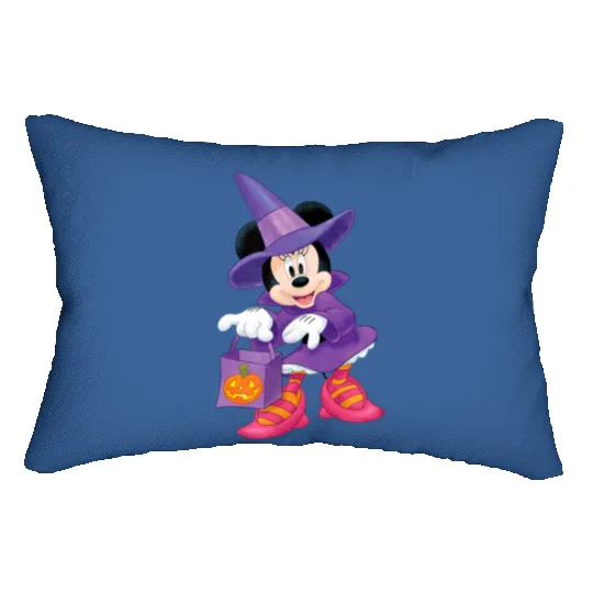 Discover Disney Halloween Minnie Mouse Trick or Treating Lumbar Pillows