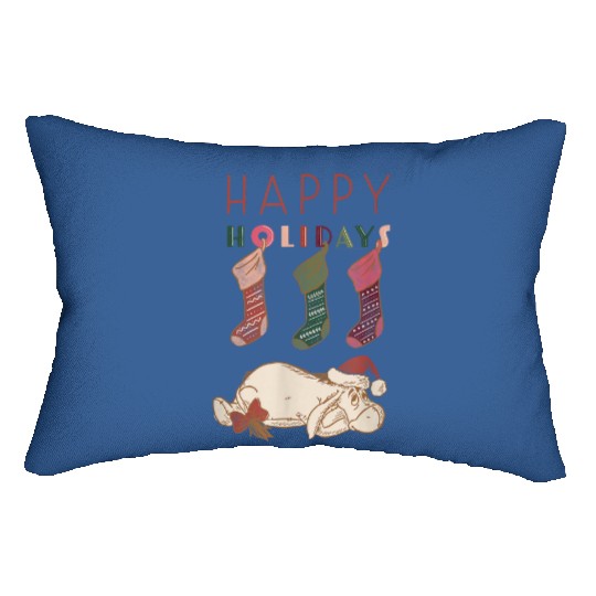 Disney Winnie the Pooh Eeyore Happy Holidays Lumbar Pillows