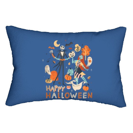 Disney The Nightmare Before Christmas Jack Sally Lumbar Pillows