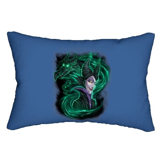 Disney Sleeping Beauty Maleficent Green Dragon P Lumbar Pillows