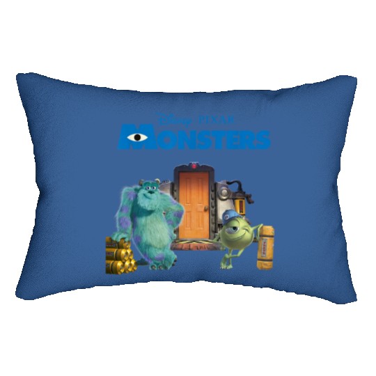 Disney Monsters Inc Scream Factory Graphic T 202 Lumbar Pillows
