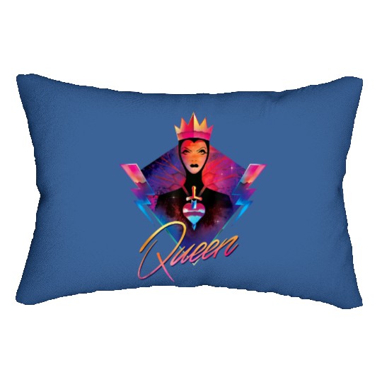 Disney Villains Evil Queen Neon 90s Rock Band 93 Lumbar Pillows