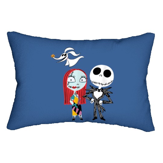 Disney Nightmare Before Christmas Jack and Sally Lumbar Pillows