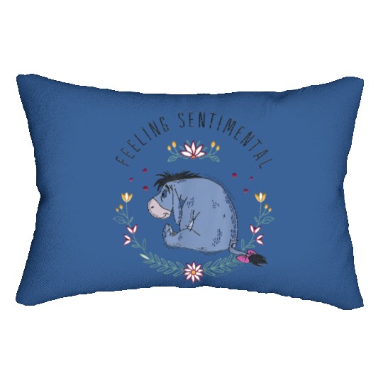 Disney Winnie The Pooh Eeyore Feeling Sentimenta Lumbar Pillows