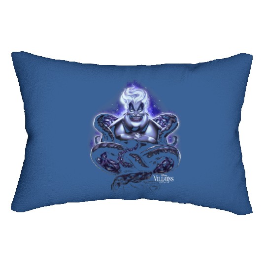 Disney Villains Ursula Dark Portrait Lumbar Pillows