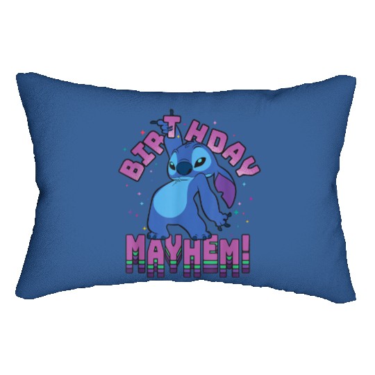 Disney Lilo Stitch Disco Dance Birthday Mayhem Lumbar Pillows