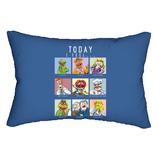 Disney The Muppets Today I Feel Box Up Lumbar Pillows