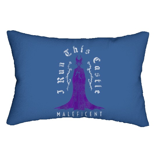 Disney Villains Mothers Day Maleficent I Run Thi Lumbar Pillows