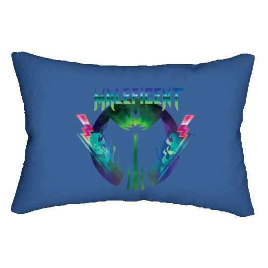 Disney Villains Maleficent 90s Rock Band Neon 90 Lumbar Pillows