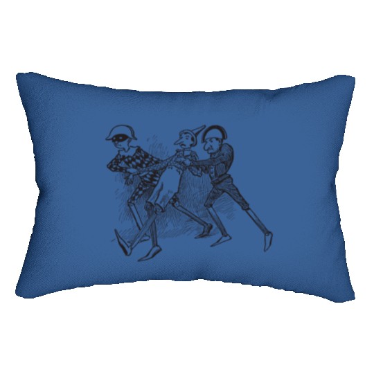 Waltdisneyworld Pinocchio Artwork Art 5 Lumbar Pillows