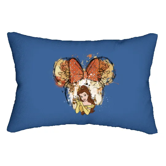 Princess Belle Lumbar Pillows,Belle Lumbar Pillows,Disney Princess Belle
