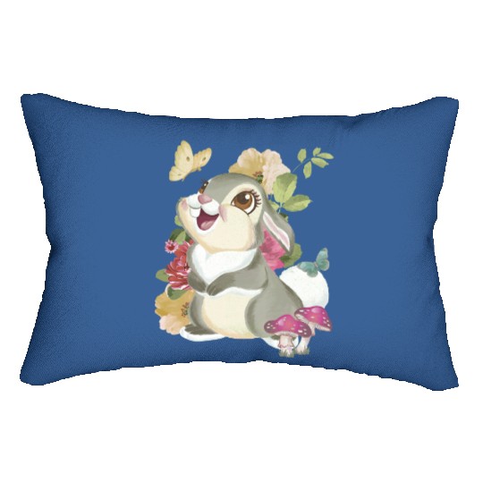 Disney Bambi Thumper Vintage Floral Lumbar Pillows