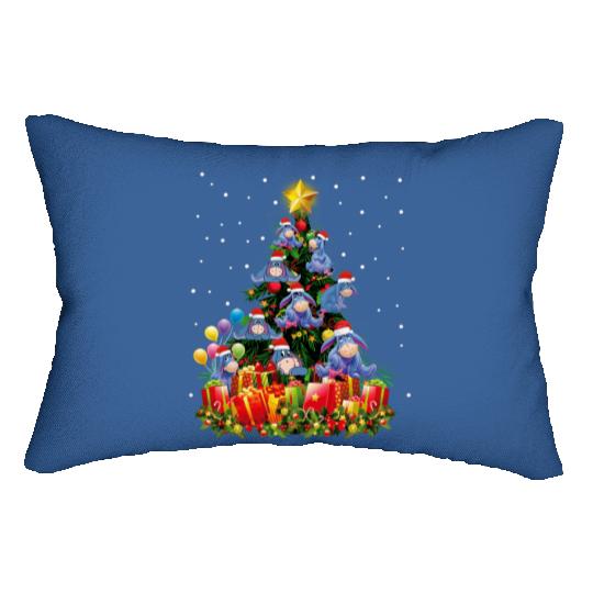 Disney Eeyore Christmas Trees Holiday Lumbar Pillows