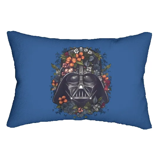 Vintage Star Wars Darth Vader  Lumbar Pillows, Darth Vader Portrait, Disneyland Vacation Lumbar Pillows, Disney Star Wars Lumbar Pillows