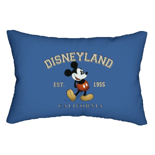 Vintage Disneyland Est 1955 Lumbar Pillows, Retro Mickey Mouse  Lumbar Pillows, Minnie Mouse Lumbar Pillows, Disney Family Trip