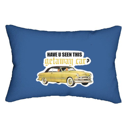 Taylorr swift getaway car reputation Long Lumbar Pillows