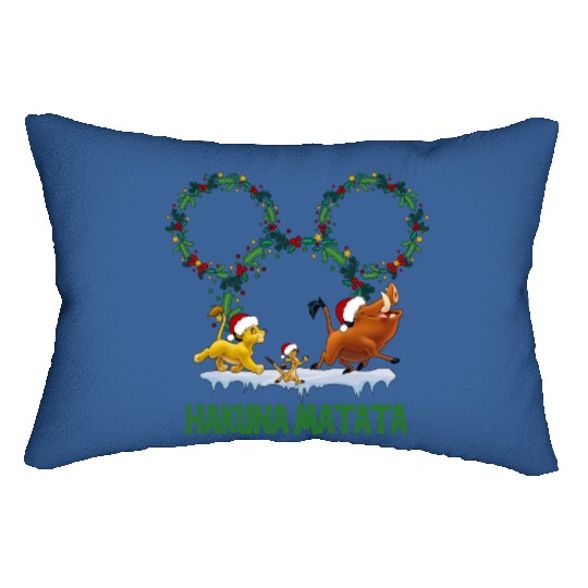 Animal Kingdom Christmas Lumbar Pillows, Disney Christmas Lumbar Pillows, Animal Kingdom matching Lumbar Pillows