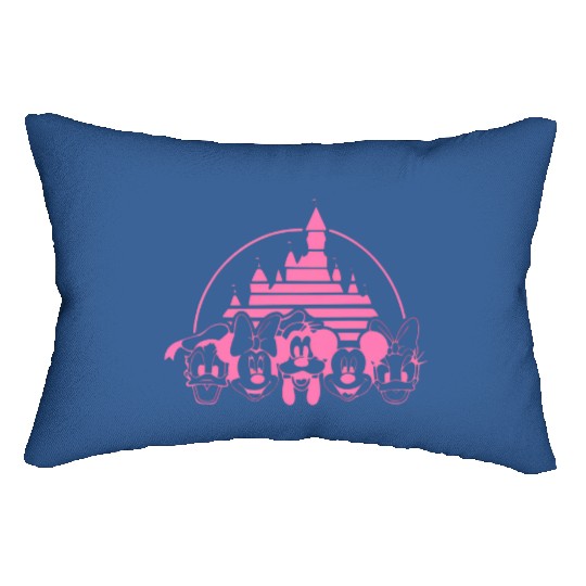 Disney Castle Mickey Lumbar Pillows, Minnie Mouse Castle Lumbar Pillows, Mickey Ears Disneyworld, Disney Castle Lumbar Pillows
