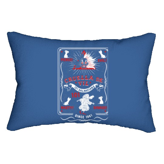 Disney Villains Cruella Tarot Card Lumbar Pillows