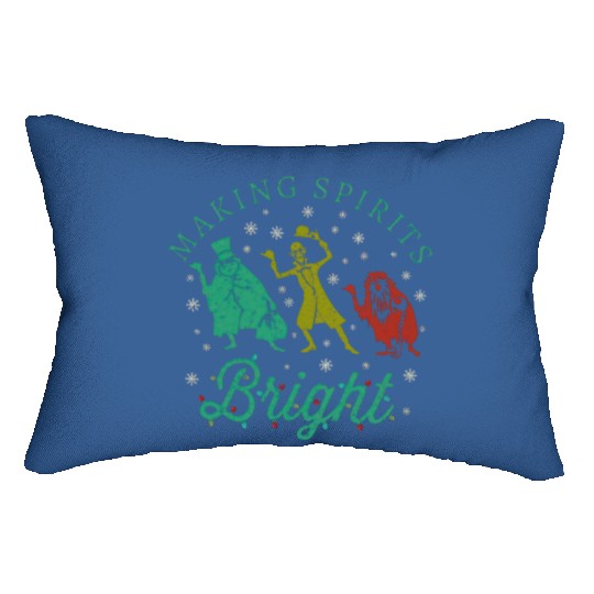 The Haunted Mansion Lumbar Pillows, Disneyland Christmas Lumbar Pillows