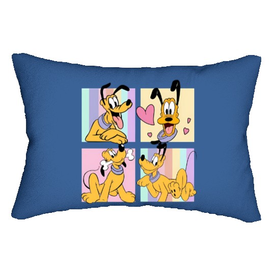 Disney Pluto Dog  Lumbar Pillows, Pluto Graphic Lumbar Pillows