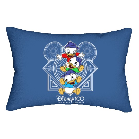 Disney Ducktales Huey, Dewey, and Louie Lumbar Pillows, Disney 100 Years Of Wonder Lumbar Pillows