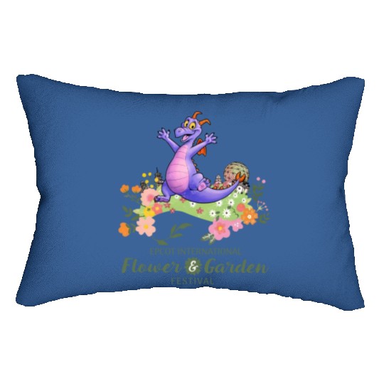 Vintage Disney Epcot Figment Color Lumbar Pillows