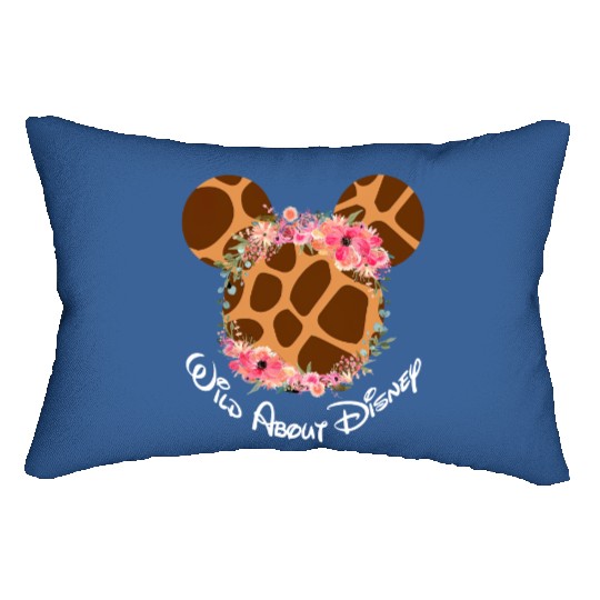 Giraffe Wild About Disney Minnie Mouse Lumbar Pillows,Animal Kingdom Lumbar Pillows