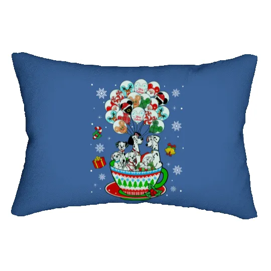 Disney 101 Dalmatians Christmas Sweater, Dalmatians Christmas Lumbar Pillows