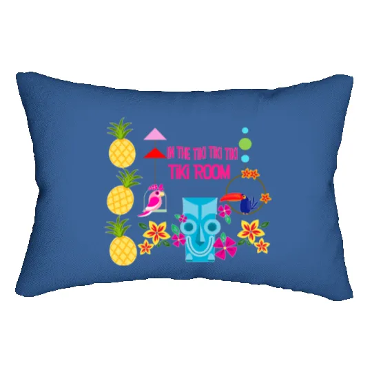 In the Tiki room - Enchanted Tiki Room Disney World - Lumbar Pillows