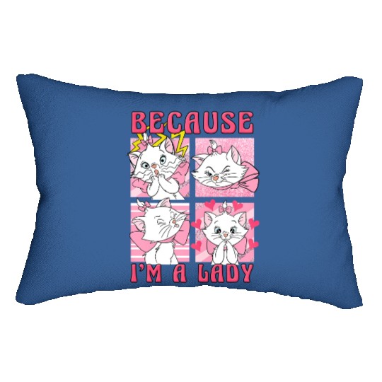 Disney The Aristocats Marie Cat Because I'm A Lady Lumbar Pillows