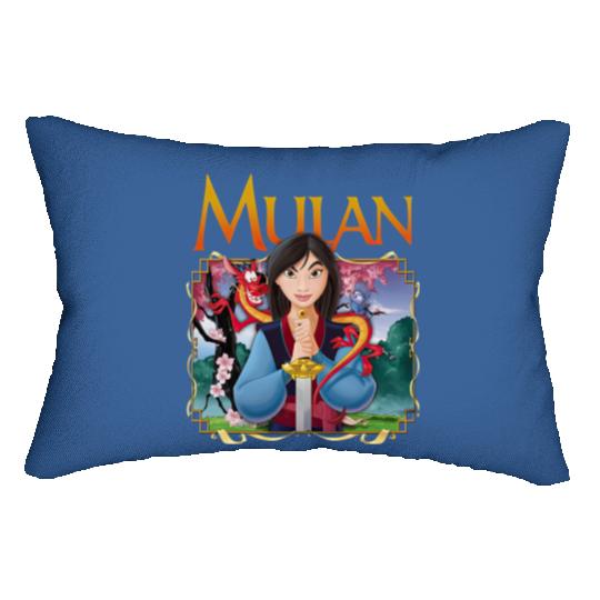 Disney Mulan Anime Mushu Cri-Kee Lumbar Pillows