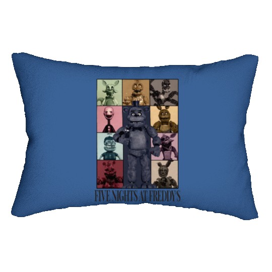 Five Nights At Freddys Eras Tour Lumbar Pillows