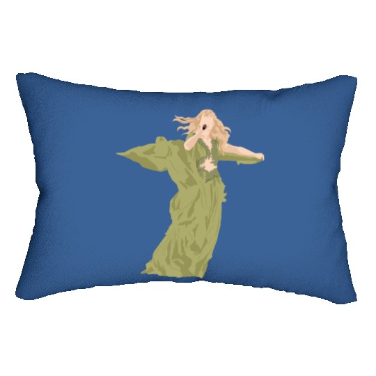 folklore eras tour v4 Lumbar Pillows