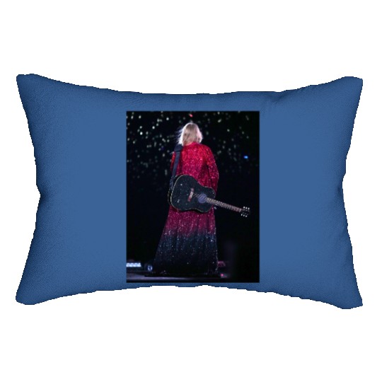 taylorswift eras tour all too well Lumbar Pillows
