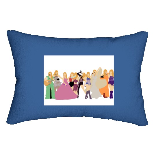 TaylorSwift Eras Tour Outfits Lumbar Pillows