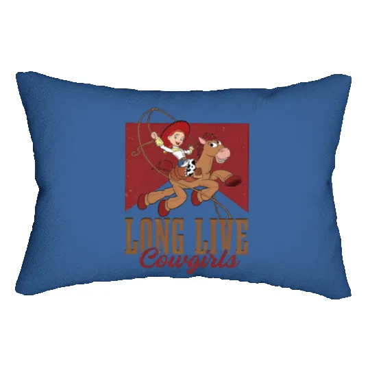 Retro Disney Toy Story Jessie Lumbar Pillows Long Live Cowgirls Lumbar Pillows, Toy Story Jessie and Bullseye Lumbar Pillows