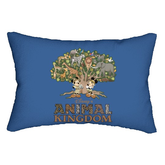 Disney's Animal Kingdom Lumbar Pillows, Mickey Minniet