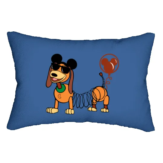 Toy Story Slinky Dog Lumbar Pillows, Disney Toy Story Lumbar Pillows, Mickey Ears Slinky Dog