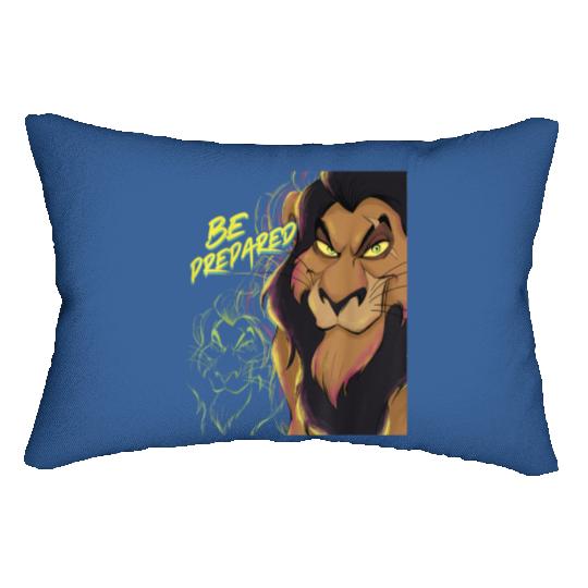 Disney The Lion King Scar Be Prepared Villains Halloween Lumbar Pillows