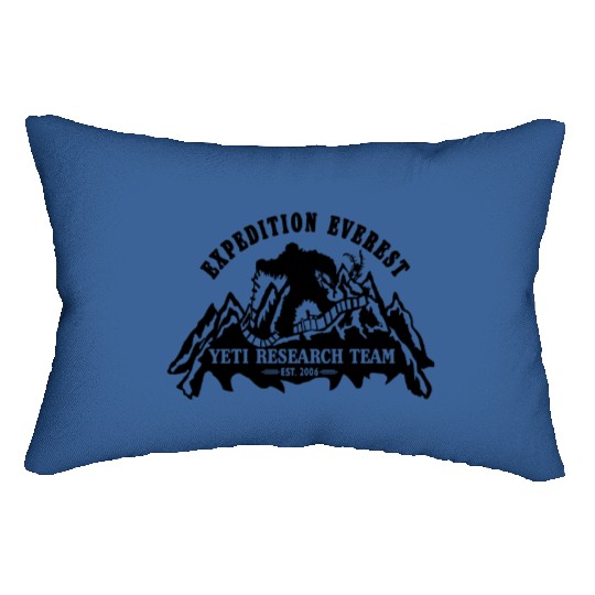Disney Expedition Everest, Yeti Research Team Lumbar Pillows, Disney Animal Kingdom Lumbar Pillows,  Family Yeti Matching Lumbar Pillows