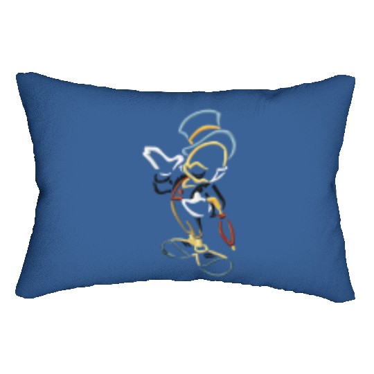 Jiminy Cricket Pinocchio Disney Embroidered Lumbar Pillows