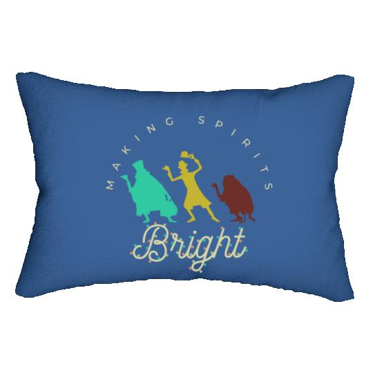 Making Spirits Bright Disney Christmas Lumbar Pillows, Haunted Mansion
